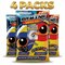 4-Pack Presstine Pokemon Surprise Bag Trading Cards Mystery Pack